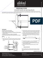 Freedom Flyer: For Single & Double Treadle Joy Spinning Wheels