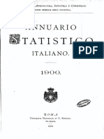 Annuario Statistico Italiano 1900 PDF