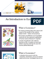 An Introduction To Economics