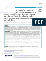 Studyprotocol Open Access: Sahar Sadat Sobhgol, Holly Priddis, Caroline A. Smith and Hannah Grace Dahlen