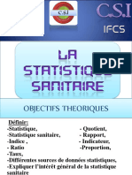 La Statistique Sanitaire - CSI