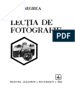 Lecția de Fotografie IOAN NEGREA PDF