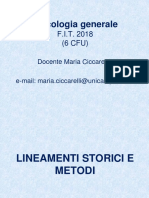 Lineamenti e Metodi