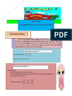 Modul - Determinan&invers Matriks - SMK Xi