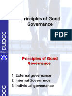 A Principles of Good Governance
