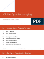 CE 206 Course Contents List