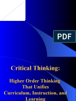 higher order thinking.ppt