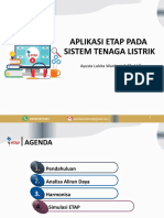 Aplikasi ETAP pada Sistem Tenaga Listrik