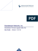 Grandstream Networks, Inc.: Grandstream Firmware Upgrade Utility Tool