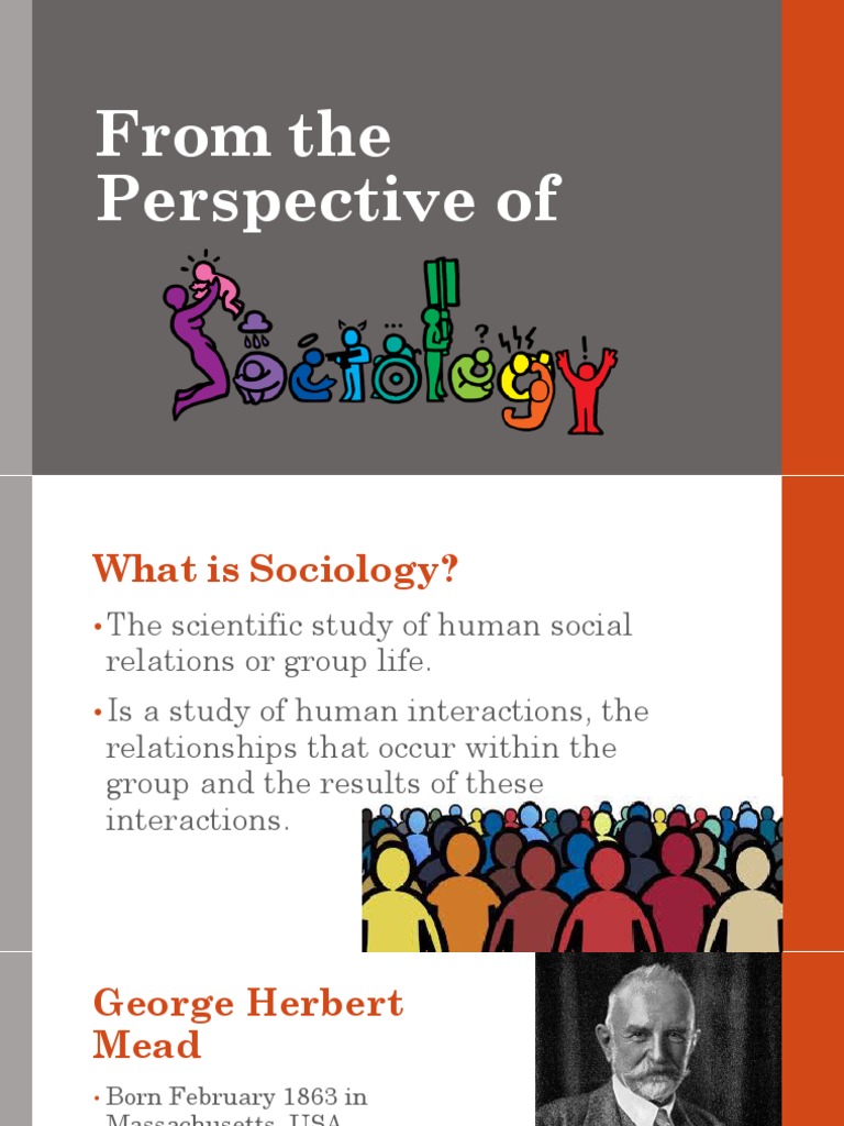 Lesson 2. From The Perspective of Sociology PDF | PDF | Neuroscience ...