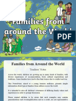 T T 14275 ks1 Families Around The World Powerpoint Presentation - Ver - 19