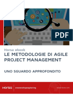 LE METODOLOGIE DI AGILE PM