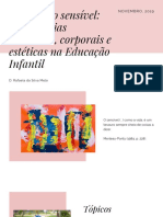 O Lugar Do Sensível: Experiências Sensoriais, Corporais e Estéticas Na Educação Infantil PDF