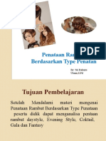 Penataan Rambut Berdasarkan Type Penatan