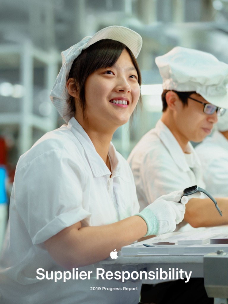 Apple Supplier Responsibility Report | PDF | Apple Inc. | Labour Economics