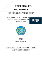 Materi Pidato Ibu Kades