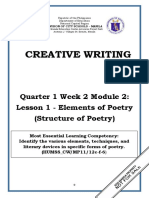 CREATVE WRITING - Q1 - W2 - Mod2 PDF