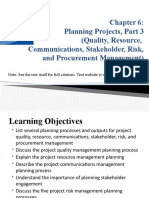 Project Management - Planning Projects