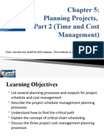 Project Management - Planning Projects - Time & Cost