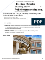 Virus Crisis Fundamentals - The 2 Things You May Have Forgotten - 06-05-2020 - Makia Freeman - the freedomarticles.pdf