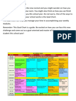 Remember: This Goal Chart Is A Guide. Be Excited On How You Can Face This New