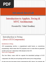 Advanced Java Lab-Swing MVC Awt