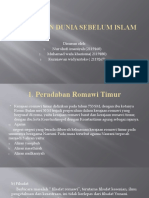 Peradaban Dunia Sebelum Islam