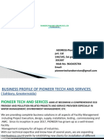 Business Profile of Pioneer