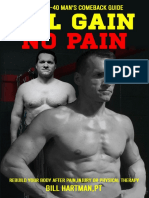 ALL GAIN, NO PAIN The Over-40 Mans Comeback Guide To Rebuild Your Body After Pain, Injury, or Physical Therapy by Hartman, Bill PDF