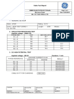 Cable Test Report