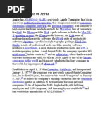 Download Swot Analysis of Apple by sunki5 SN47865453 doc pdf