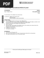 Cambridge International AS & A Level: Accounting 9706/12