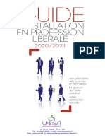 UNASA - Guide D'installation Des Professions Libérales - 2020-2021