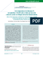 Influencia de la temperatura de la lidocaína 2% con epinefrina 1-80,000 sobre el dolor por inyección e inicio de acción en el bloqueo del nervio dentario inferior - Revista de la Asociación Dental Mexicana 2015.pdf