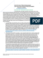 Planning For The Use of Video Conferencing in EI During COVID-19 Pandemic PDF