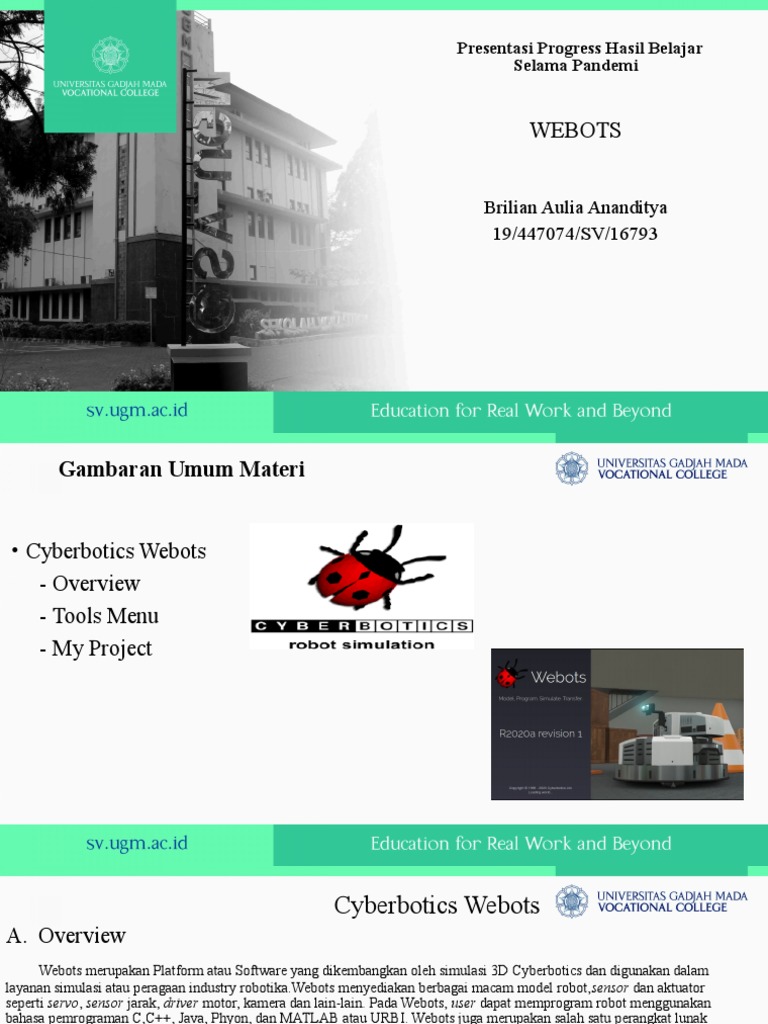 Overview WEBOTS.14072020 | PDF