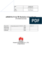eRAN13.0 LTE VoLTE Solution User Guide-V1.2.doc