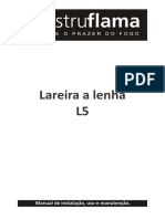 Manual Lareiras Lenha L5 PDF