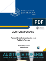 Planeación Auditoria Forense 2020 Estudiantes