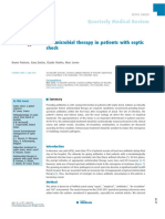 Antimicrobial therapy in patients with septic shock- Pastene2016 Press Med