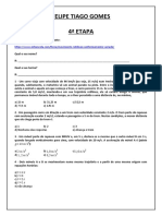 Exercicio Da 4 Etapa - 24.08.20