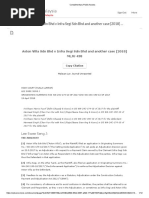 Aston Villa SDN BHD V Infra Segi SDN BHD and Another Case (2018) MLJU 438 PDF