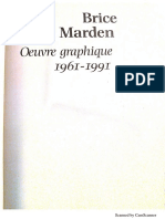 Oeuvre Graphique Brice Marden, 1961-1991