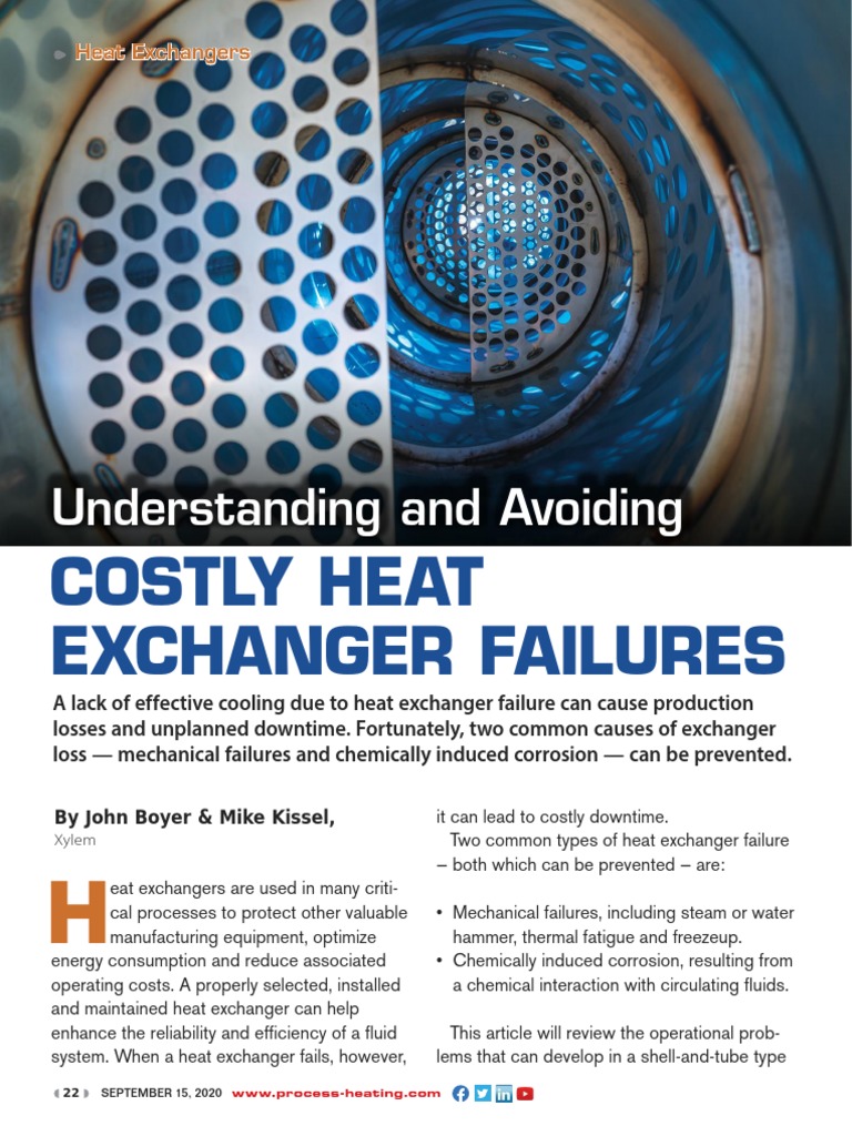 Understanding and Avoiding Costly Heat Exchanger Failures PDF