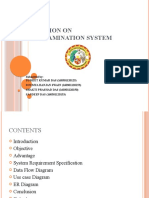 Presentation On Online Examination System