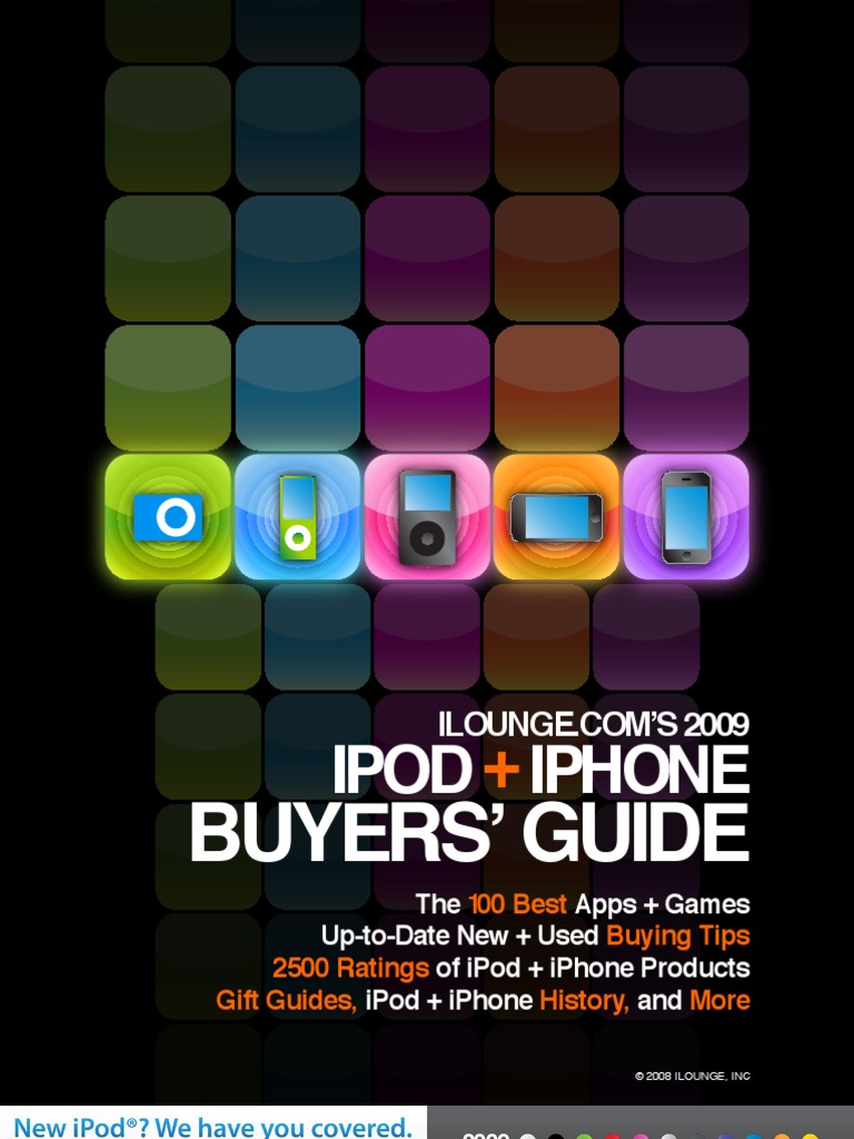 Iloungecom 09 Ipod Iphone Buyers Guide I Pod I Phone