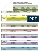 2020 Calendario Campus Virtual 2020 2021