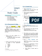 Chapter 8 (Pages 190-202) Study Guide: LO 4-2 Nominal Scale