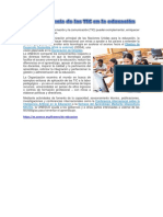 La Importancia de Las TIC en La Educación PDF
