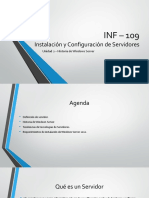 INF 109 - Unidad 2 - Historia de Windows Server